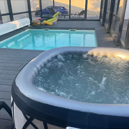 L'Aurore Suite De Charme, Clim Jacuzzi, Sauna, Piscine Chauffee Cuisine... Carpentras Exterior photo