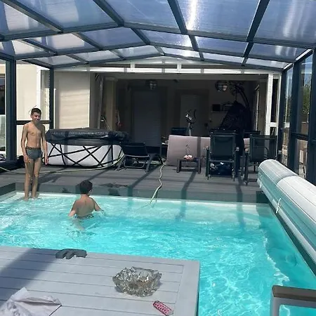 L'Aurore Suite De Charme, Clim Jacuzzi, Sauna, Piscine Chauffee Cuisine... Carpentras Exterior photo