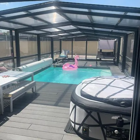 L'Aurore Suite De Charme, Clim Jacuzzi, Sauna, Piscine Chauffee Cuisine... Carpentras Exterior photo