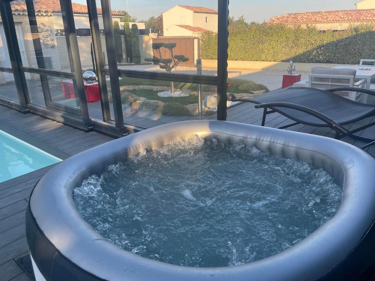 L'aurore De Charme, Clim Jacuzzi, Sauna, Piscine Chauffee Cuisine...